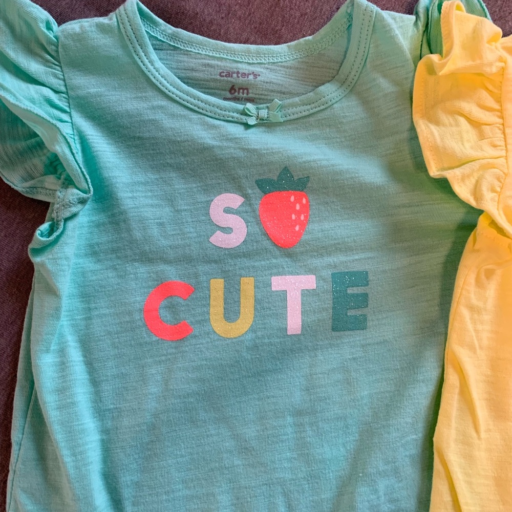 Carters onesies 💕 6 months - Picture 2 of 4